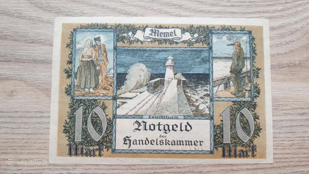 1922 metų 10 Memel markių