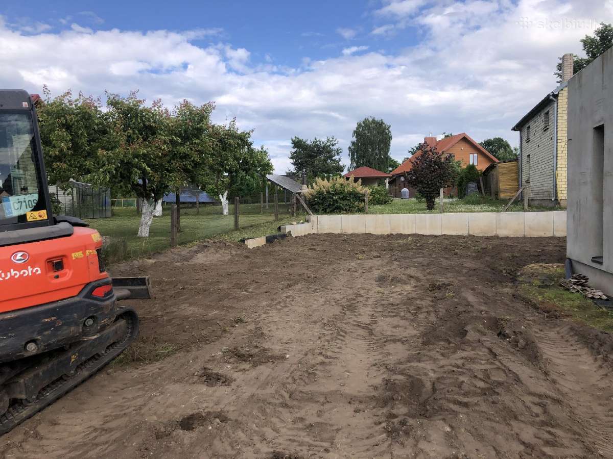 Mini ekskavatoriaus nuoma - nuotraukos Nr. 10