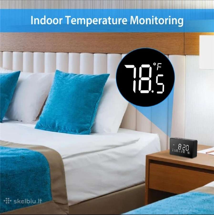 Laikrodis su slapta Full HD WiFi kamera - nuotraukos Nr. 9