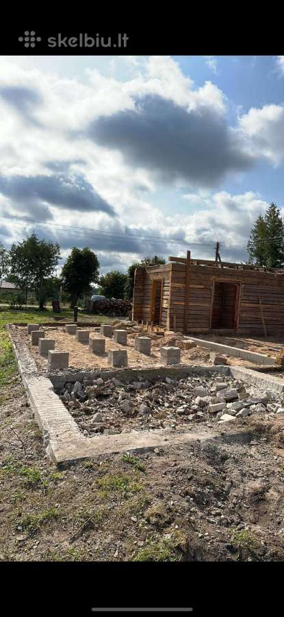 Rąstų keitimas,pamatų remontas,renovacija - nuotraukos Nr. 26