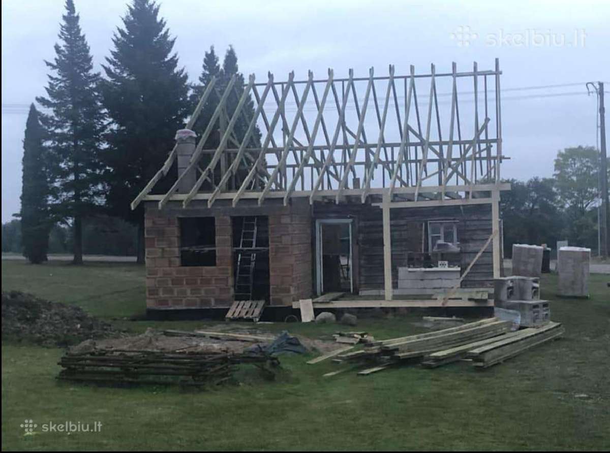 Rąstų keitimas,pamatų remontas,renovacija - nuotraukos Nr. 11