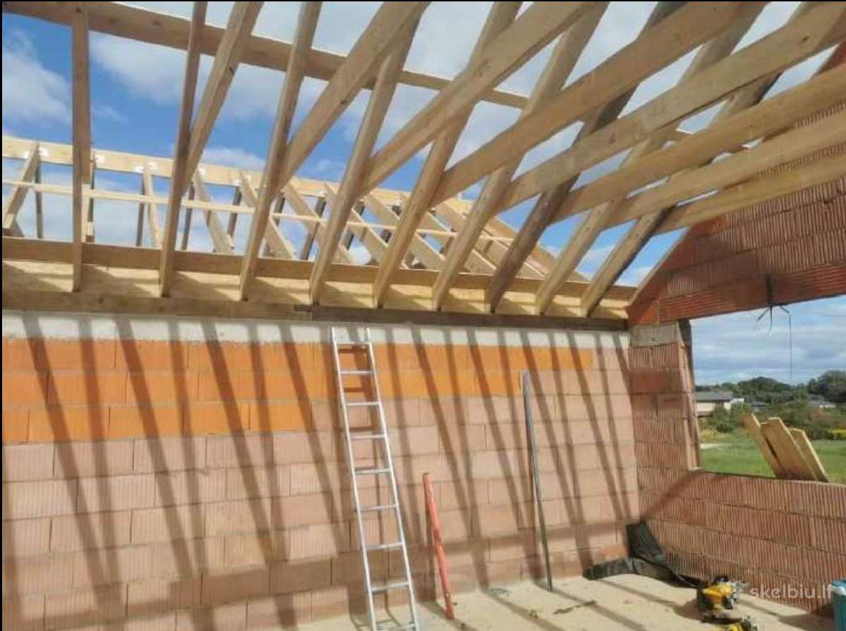 Rąstų keitimas,pamatų remontas,renovacija - nuotraukos Nr. 14
