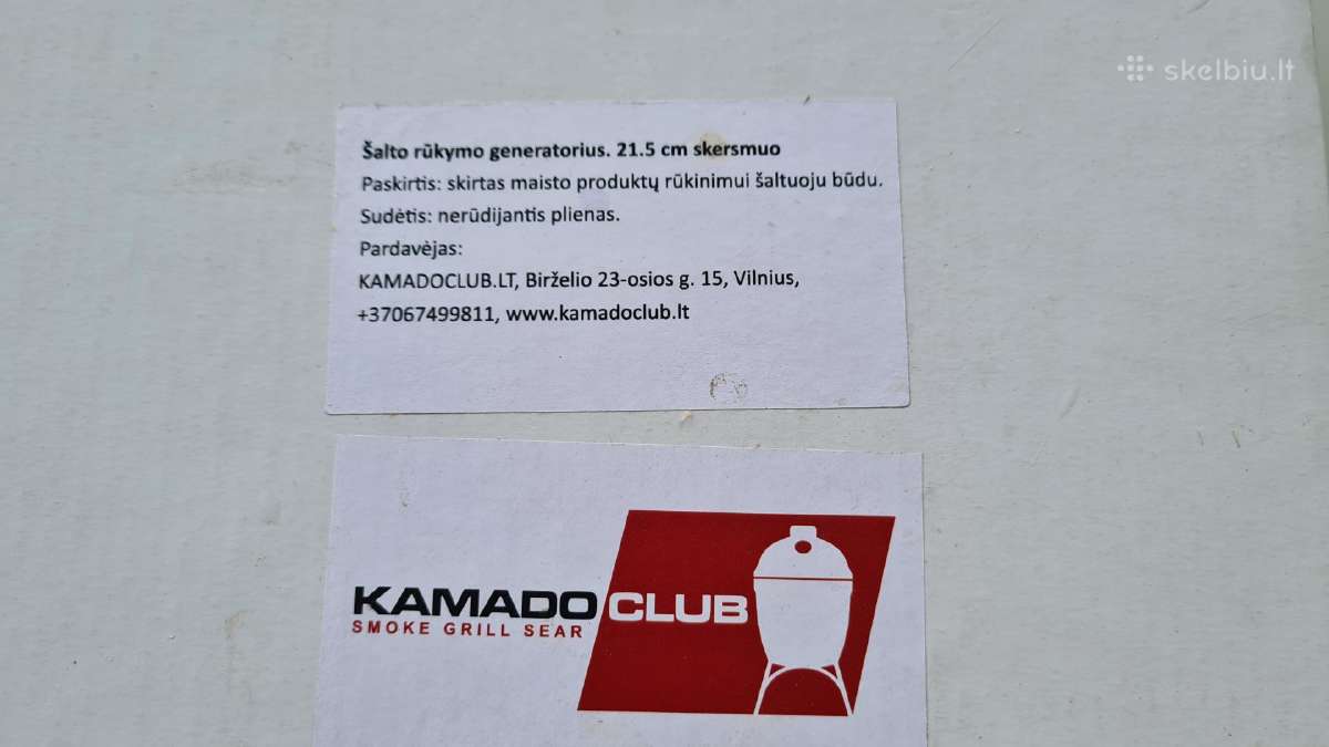 Naujas Šalto rūkymo (dūmų) generatorius