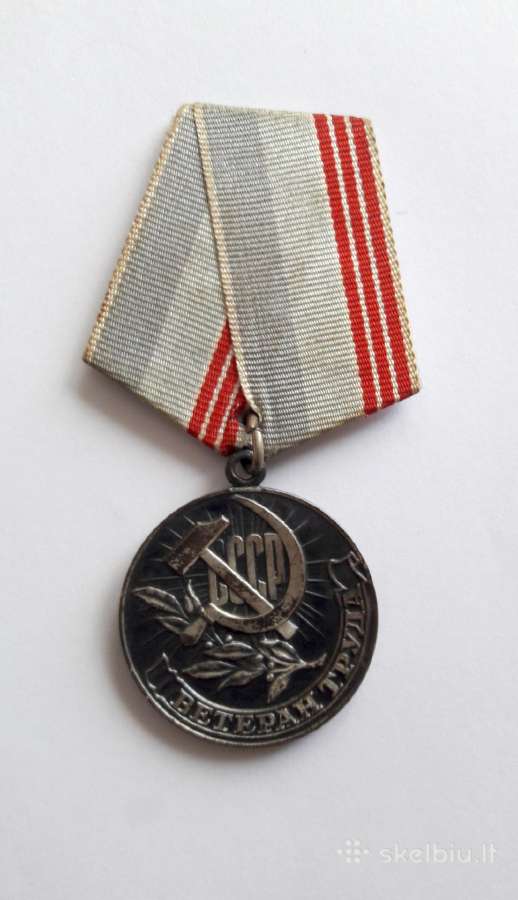 Tarybiniai/sovietiniai medaliai - nuotraukos Nr. 5