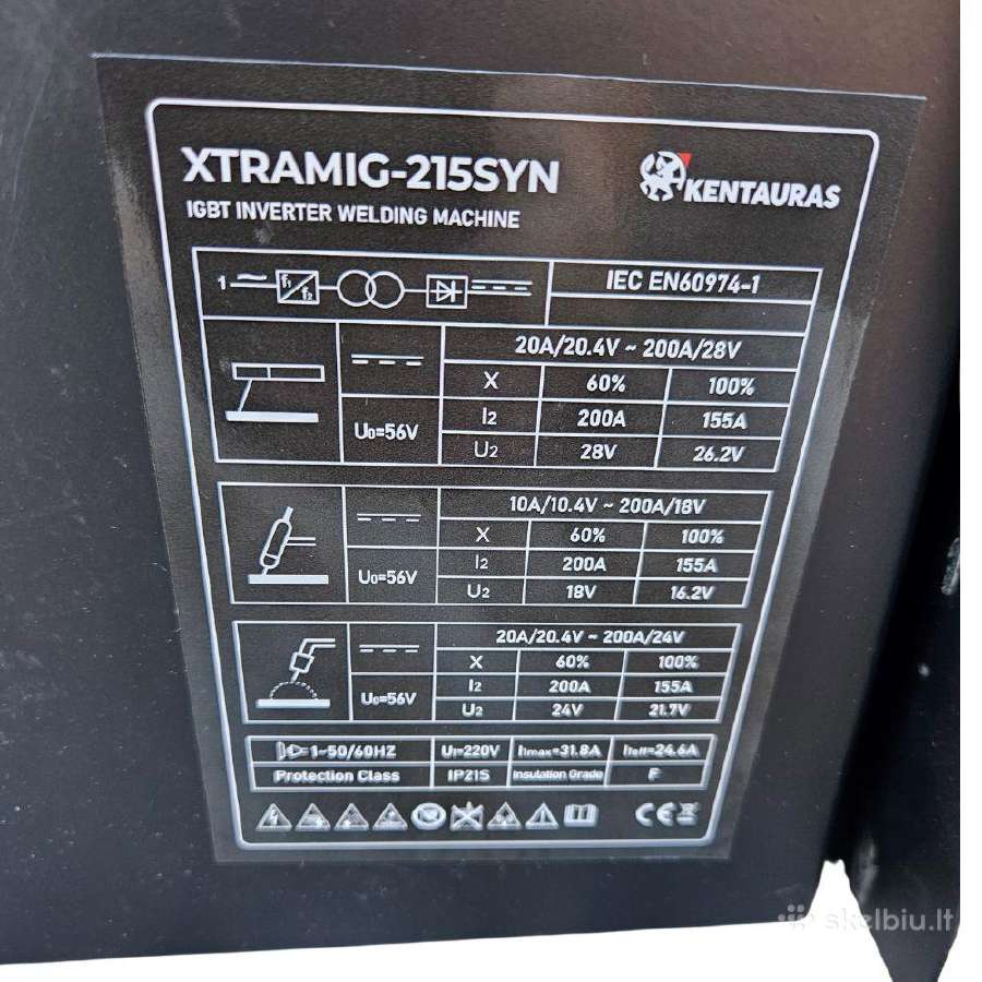 Vienfazis su 15 kg rite pusautomatis tik 399 eur - nuotraukos Nr. 10
