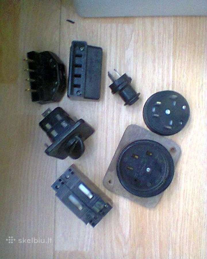3 fazių jungiklio ir rozetes komplektas
