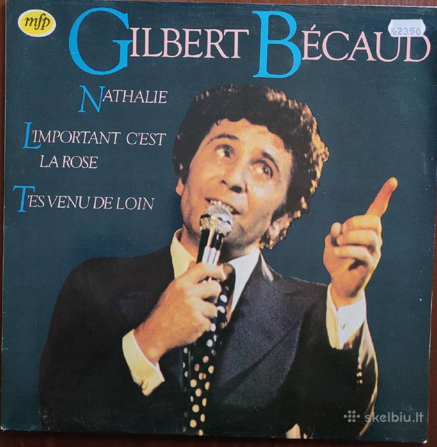 Lp Gilbert Becaud. 1980. Mfp. Holand.