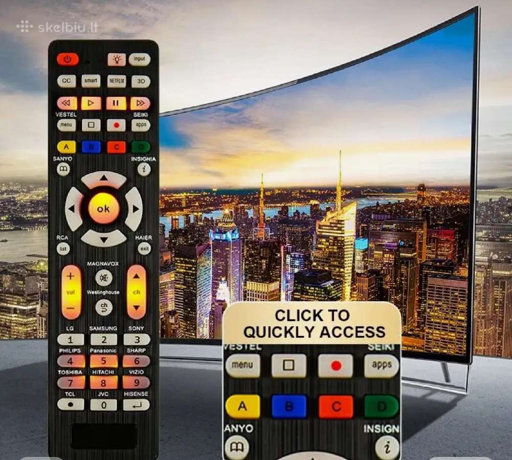 Universalus TV pultas