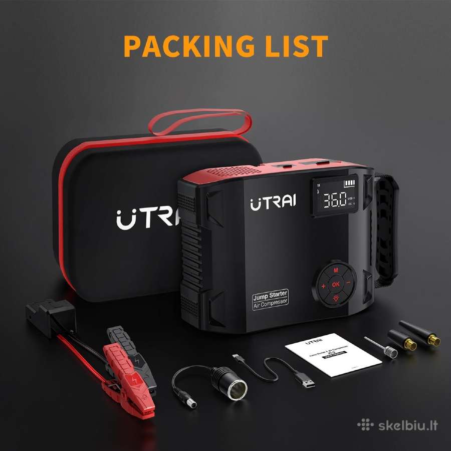 Utrai Auto užvedėjas kompresorius busteris 2000a - nuotraukos Nr. 13