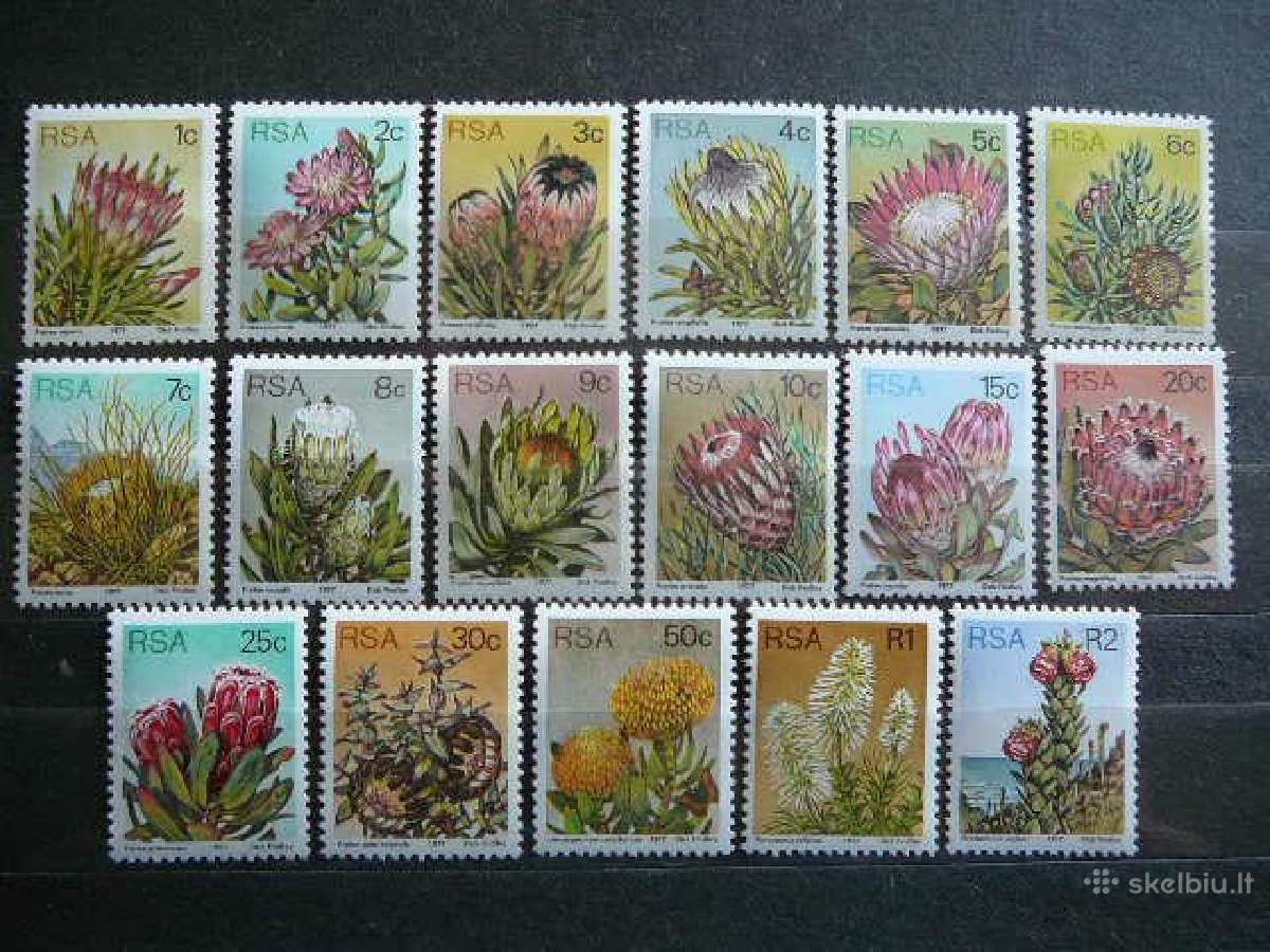 Geles Augalai Pietu Afrikos R. 1977 Mnh rsa512