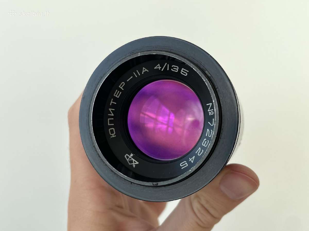 Objektyvas Jupiter 11a 4/135