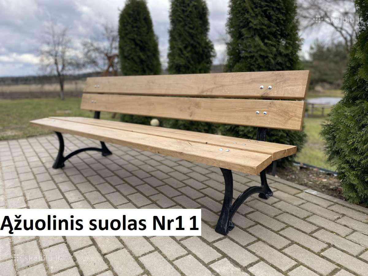 Lauko sūpynės, suolai - nuotraukos Nr. 6