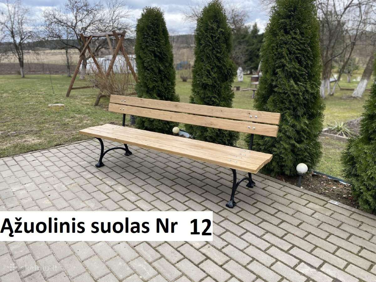Lauko sūpynės, suolai - nuotraukos Nr. 8