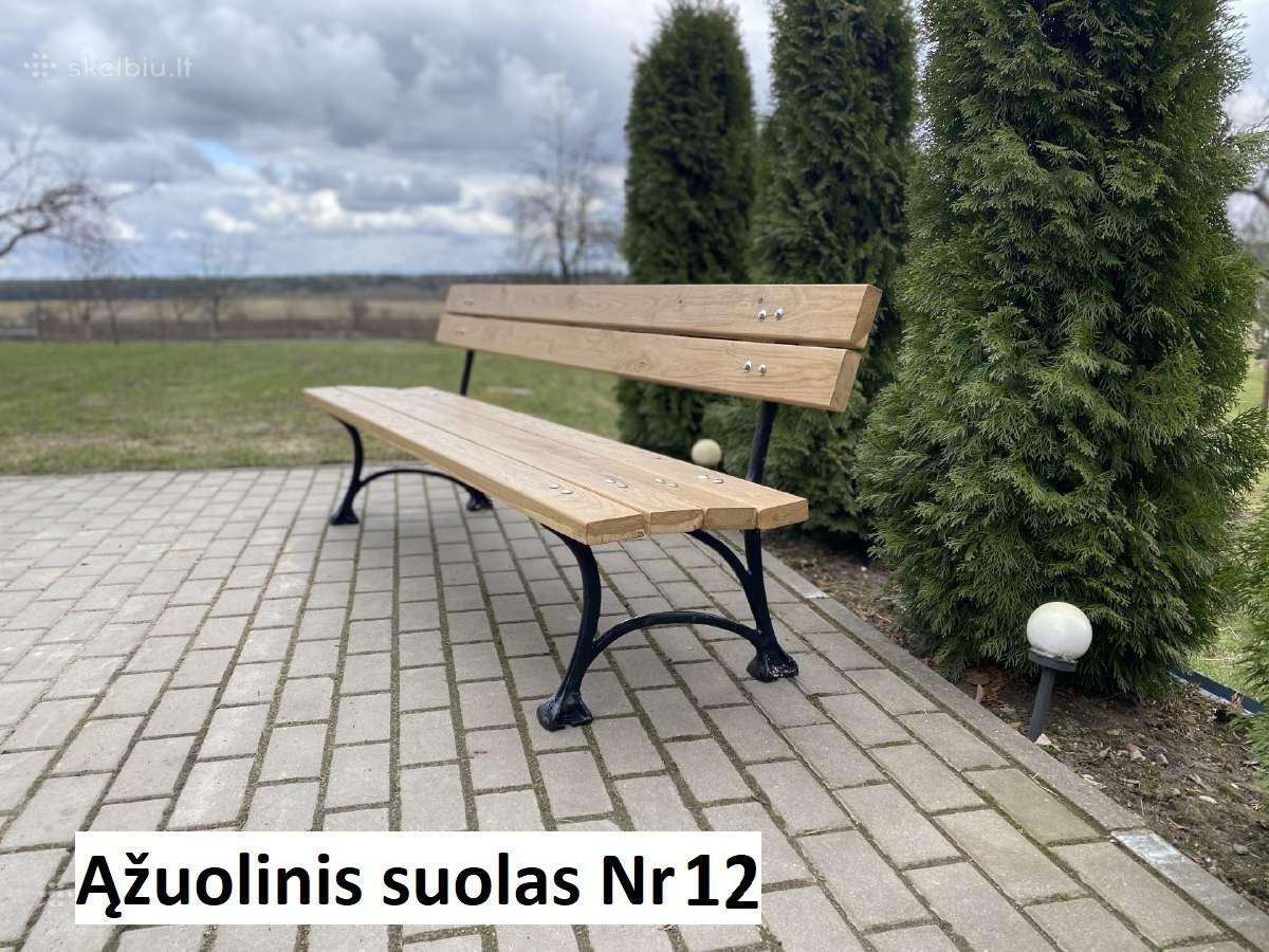 Lauko sūpynės, suolai - nuotraukos Nr. 9