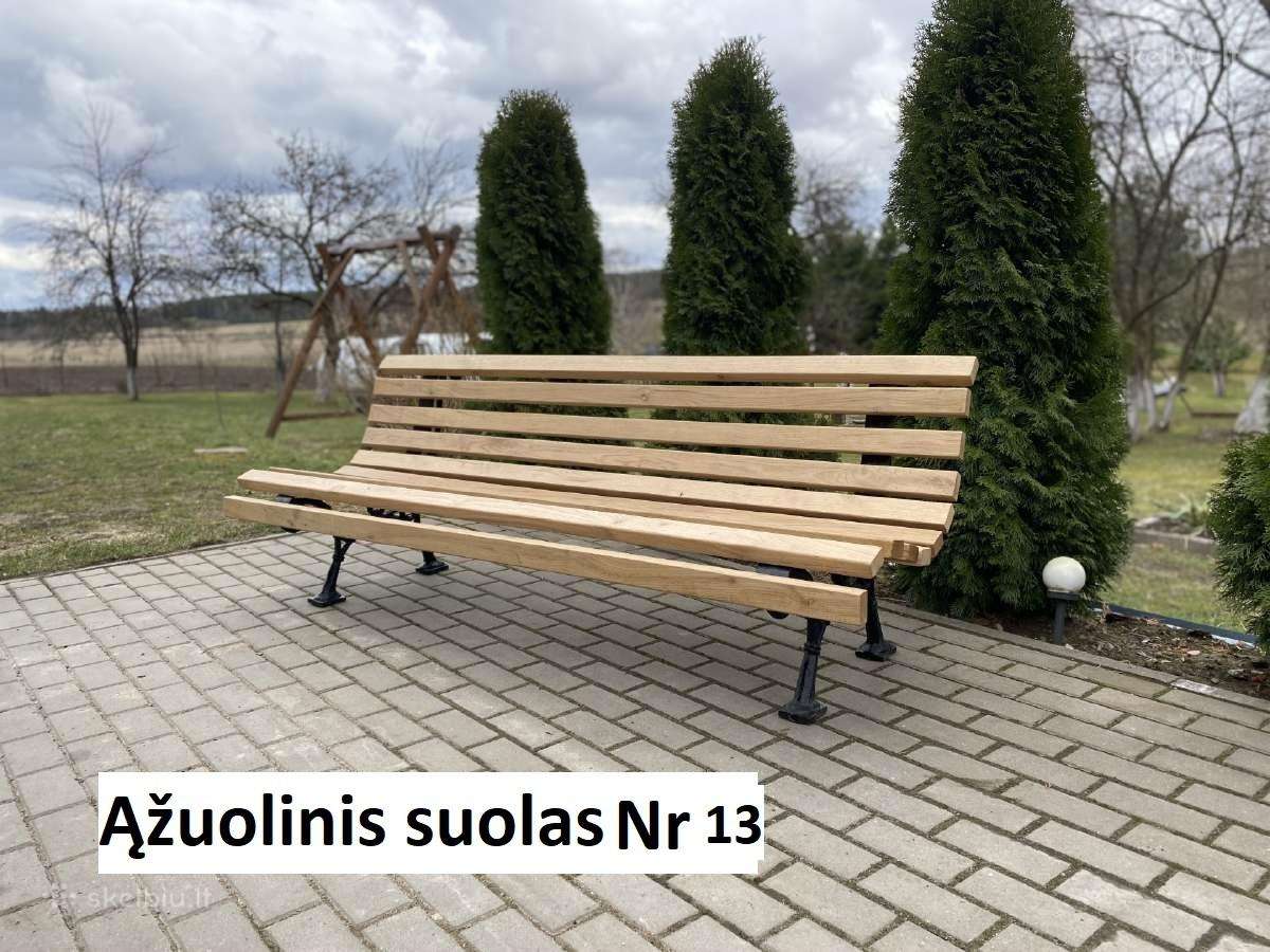 Lauko baldai, suolai, stalas. - nuotraukos Nr. 16