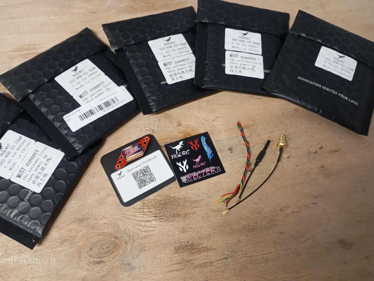 Nauji Hglrc Zeus nano Vtx 350mw 5.8ghz - nuotraukos Nr. 2