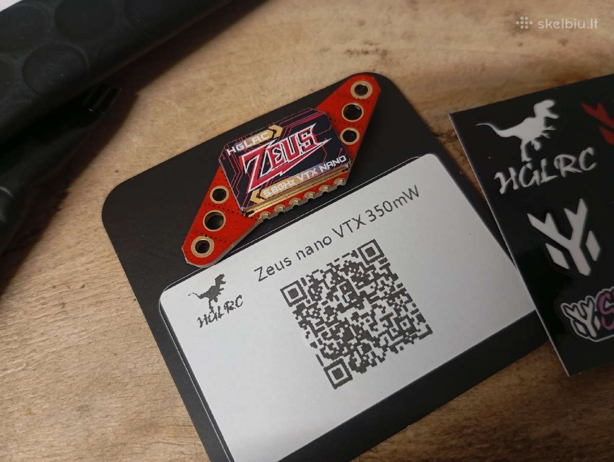 Nauji Hglrc Zeus nano Vtx 350mw 5.8ghz - nuotraukos Nr. 3