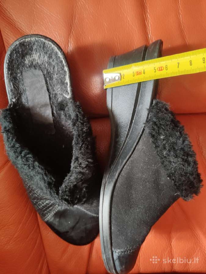 Šiltos šlepetės moterims 37 dydis (23 cm vidpadis) - nuotraukos Nr. 3