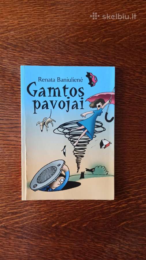 Parduodu knyga"gamtos pavojai"