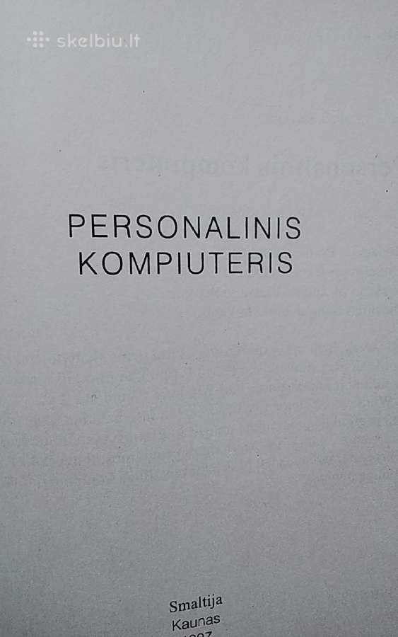 B.starkus. Personalinis kompiuteris - nuotraukos Nr. 4