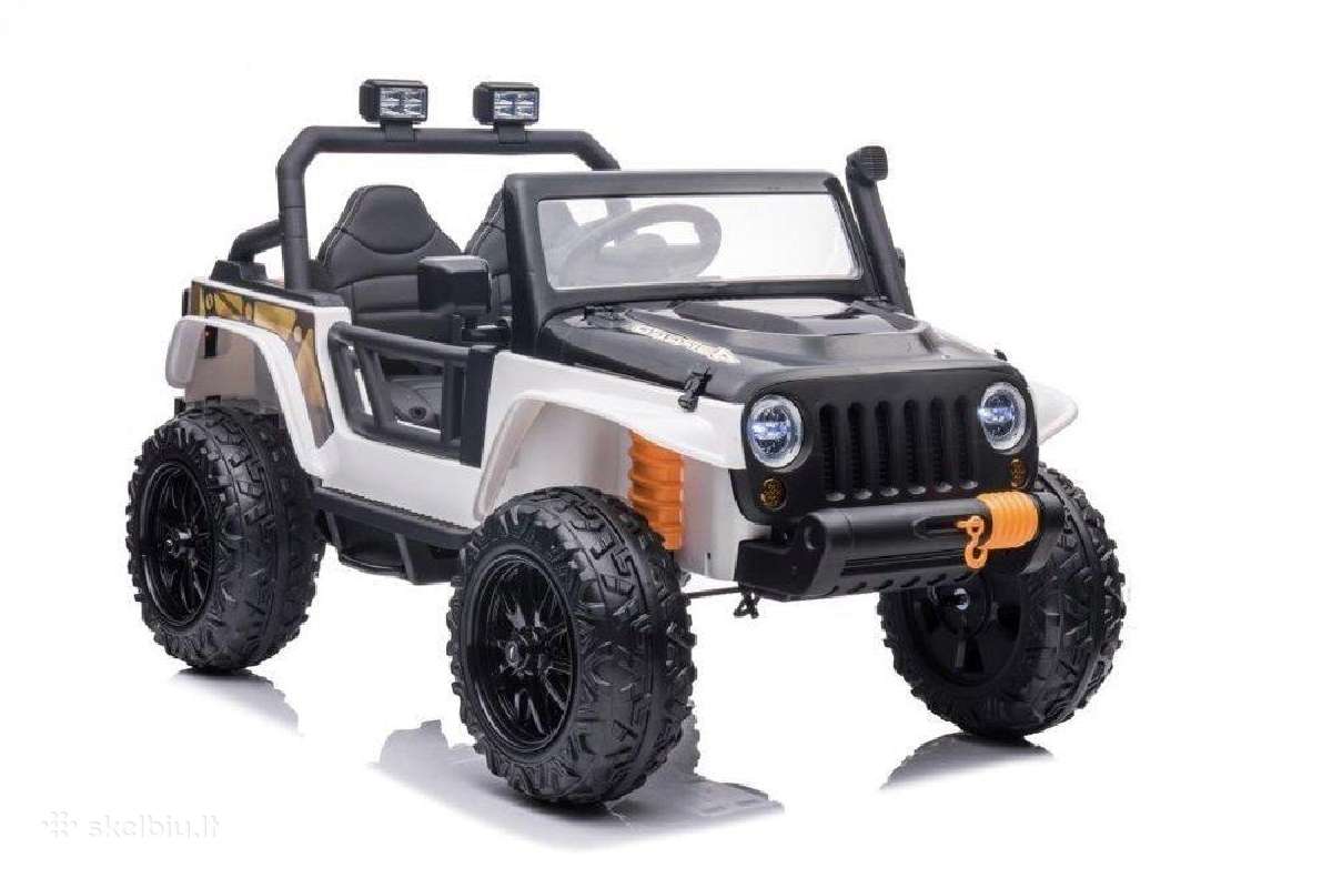 Naujas vaikiskas elektromobilis 4x4 iki 100kg - nuotraukos Nr. 5