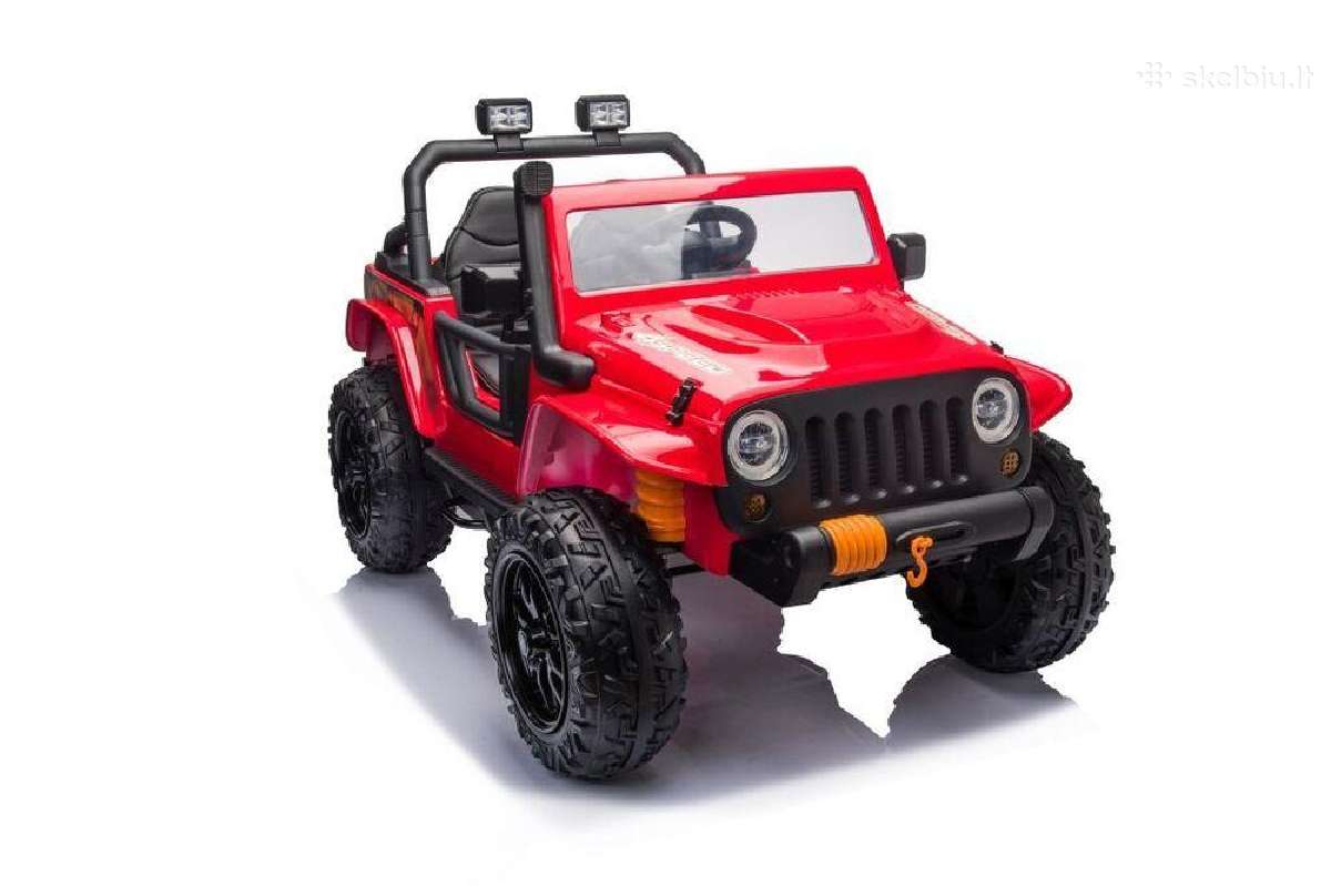 Naujas vaikiskas elektromobilis 4x4 iki 100kg - nuotraukos Nr. 4
