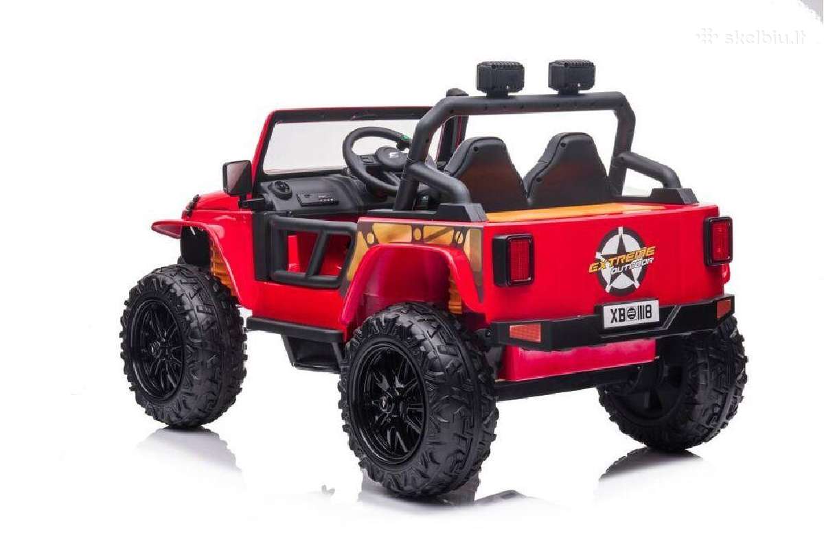 Naujas vaikiskas elektromobilis 4x4 iki 100kg - nuotraukos Nr. 11