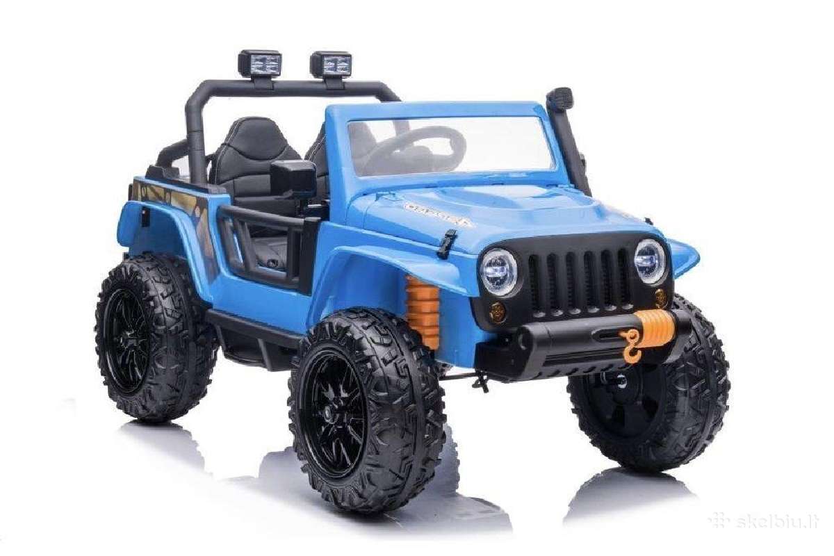Naujas vaikiskas elektromobilis 4x4 iki 100kg - nuotraukos Nr. 6