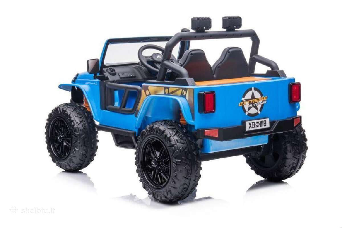 Naujas vaikiskas elektromobilis 4x4 iki 100kg - nuotraukos Nr. 12