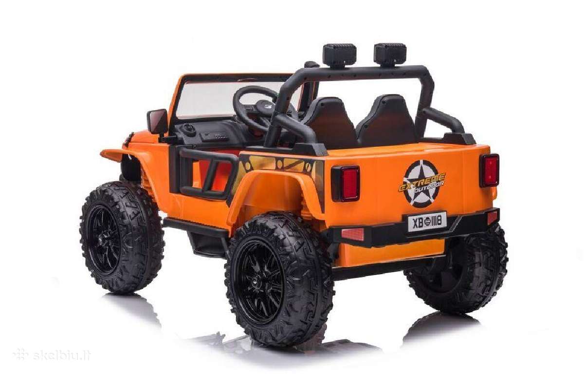 Naujas vaikiskas elektromobilis 4x4 iki 100kg - nuotraukos Nr. 13