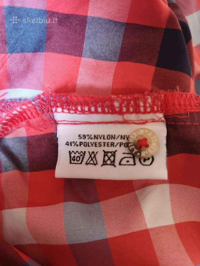 Mckinley raudoni languoti laisvalaikio marškiniai - nuotraukos Nr. 8