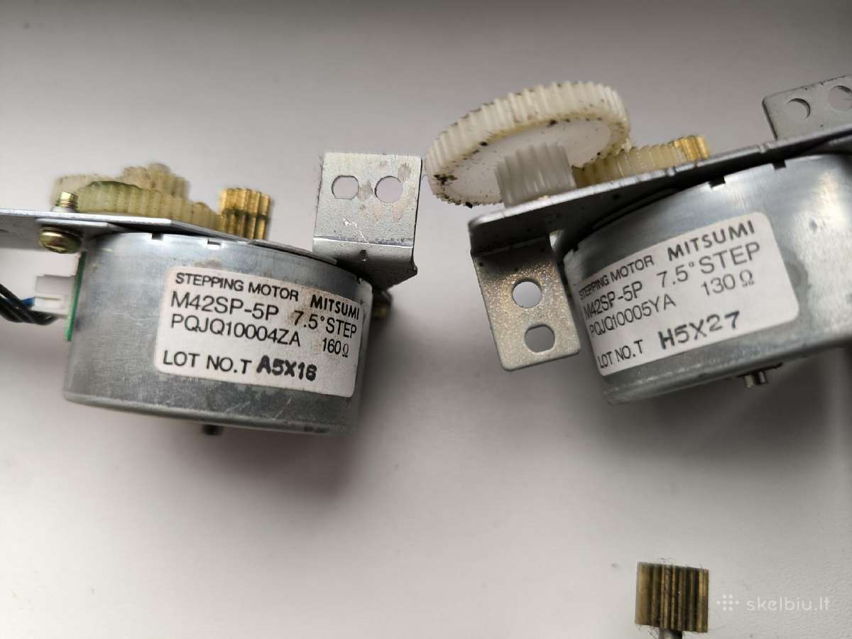 Varikliukai, micro audio kasetės mechanizmas, kase - nuotraukos Nr. 3