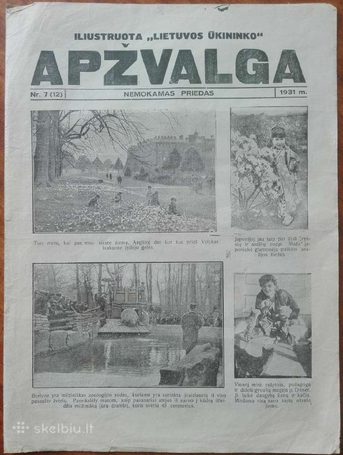 1567. Iliustruota "Lietuvos Ūkininko" Apžvalga