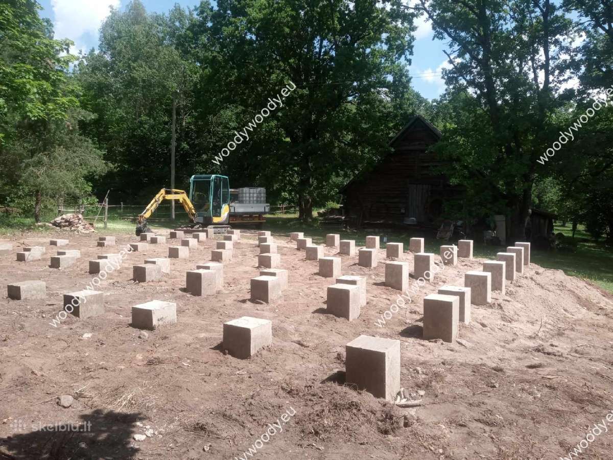 Namų Statyba Pamatai Stogai Terasos Grindinis Šild - nuotraukos Nr. 24