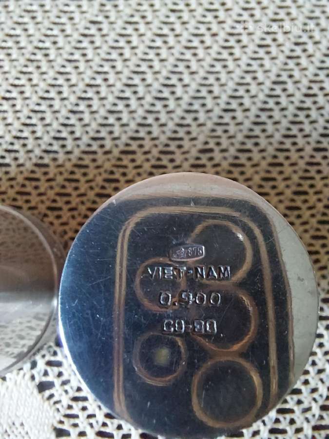Sidabras 875 . Labai Gražus Nenaudoti.iiš Xxa. - nuotraukos Nr. 17