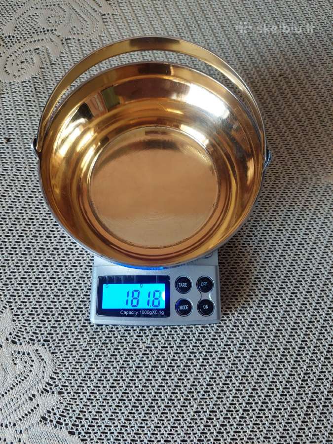 Sidabras Tj 916 . Labai Gražus Paauksuotas - Nenau - nuotraukos Nr. 11