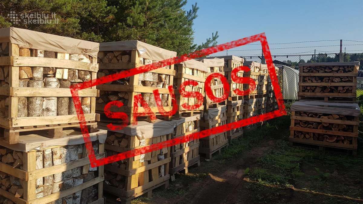 +370 698 04036 Visiškai Sausos Lapuočių Malkos - nuotraukos Nr. 2