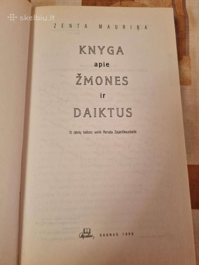 Knyga apie žmones ir daiktus - nuotraukos Nr. 2