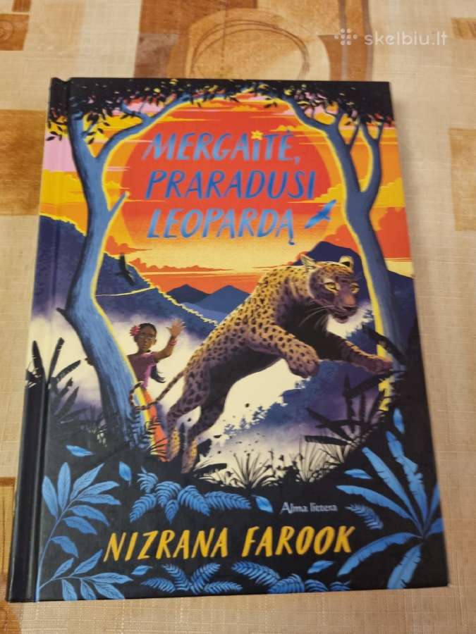 Mergaitė praradusi leopardą