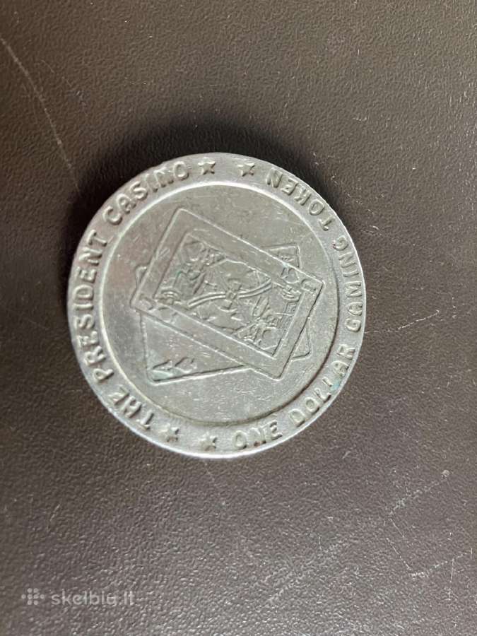 Kazino ir kitokie žetonai iš Amerikos