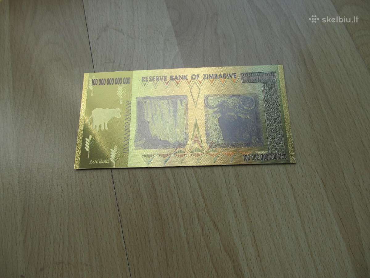 100 trilijonu doleriu, Zimbabvė , 2008 - nuotraukos Nr. 2