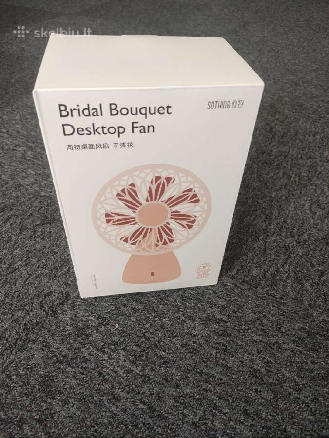 Pakraunamas belaidis ventiliatorius Sothing Bridal