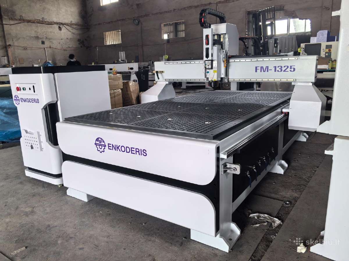 Akcija! CNC Medienos frezavimo staklės 1325 Mtc