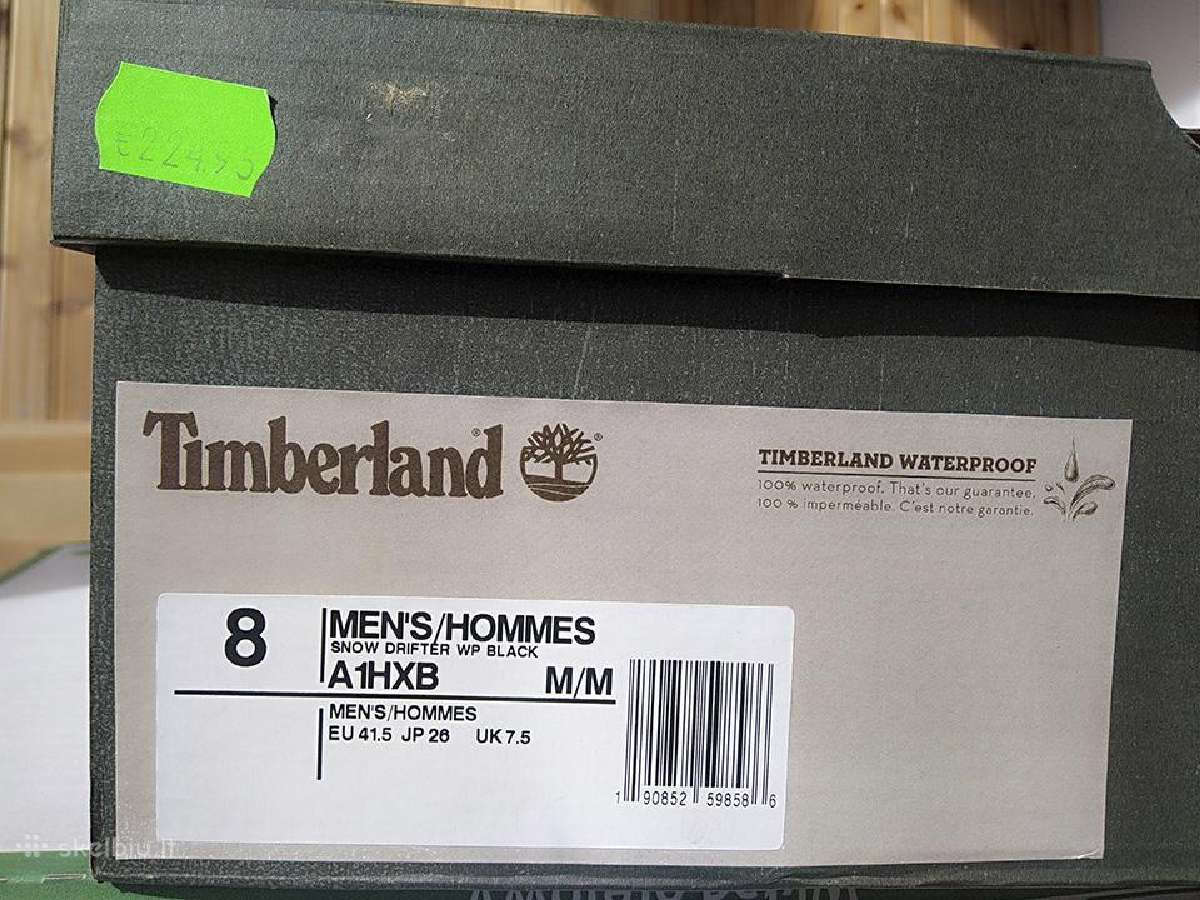 Sniego batai Timberland Snow Drifter Wp black - nuotraukos Nr. 8