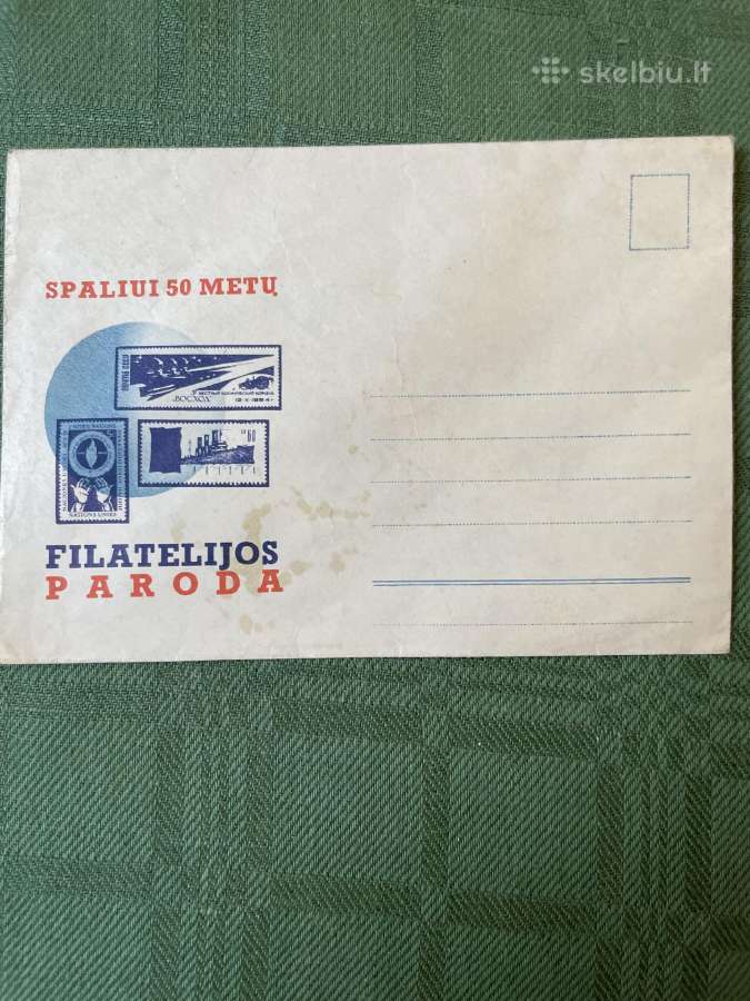 Lietuva Ssr pašto vokuose - nuotraukos Nr. 6