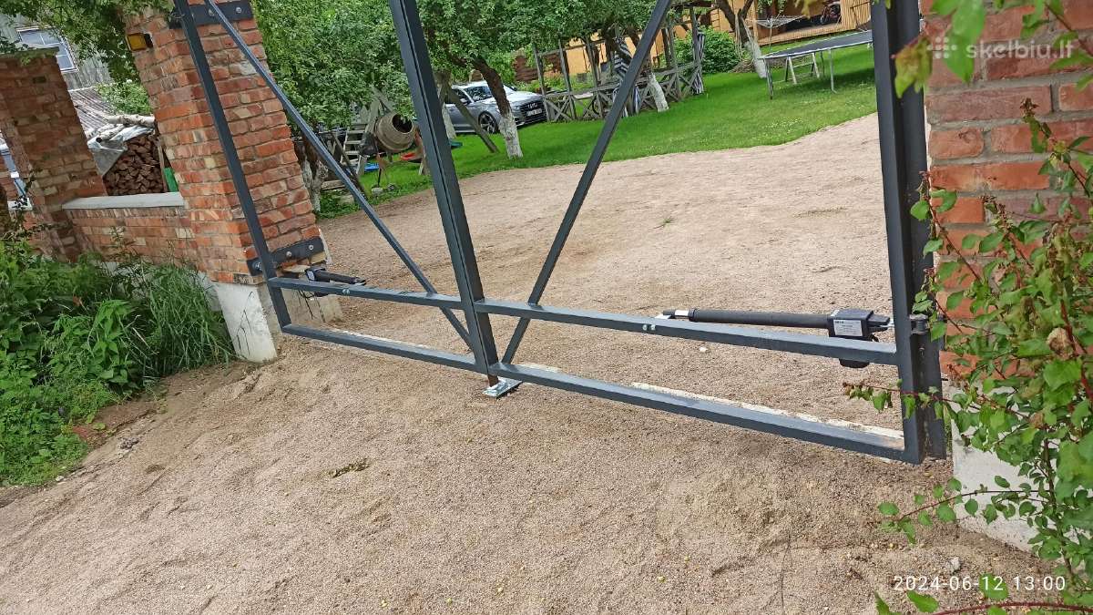Vartų automatika,nustumiami vartai, suvirinimas - nuotraukos Nr. 11