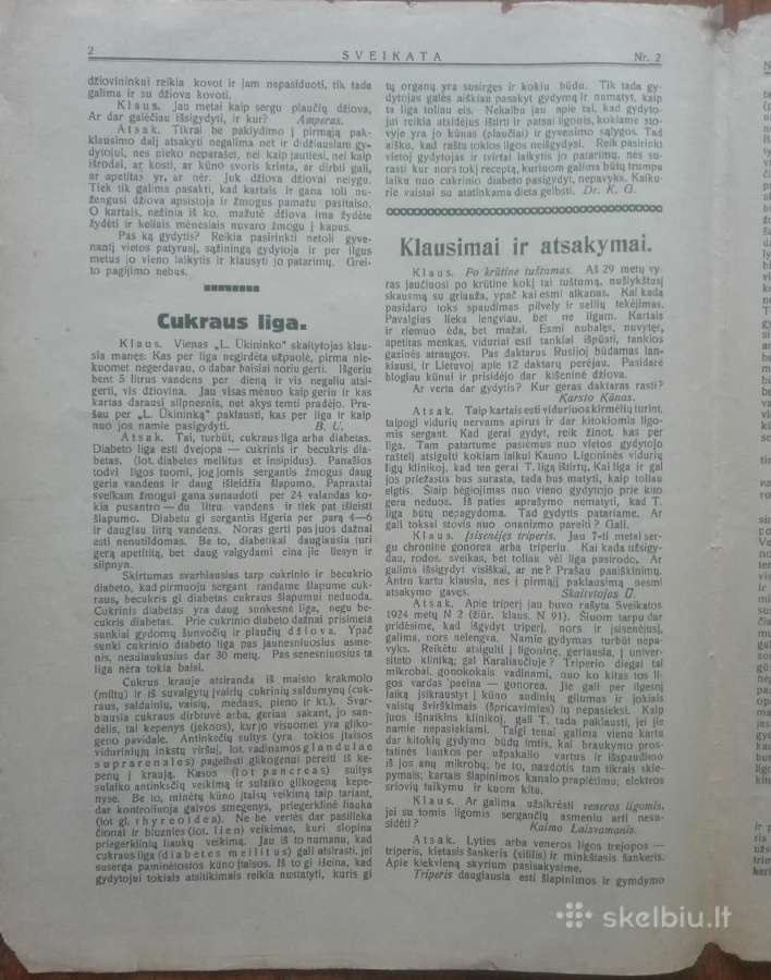 1569. Sveikata reti antikvariniai-kolekciniai - nuotraukos Nr. 2