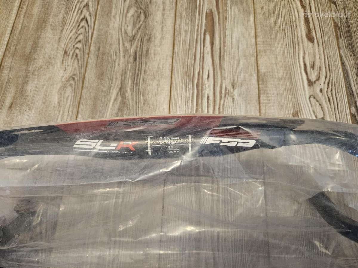 Naujas Karboninis vairas Fsa SL-k Compact 31.8x440 - nuotraukos Nr. 3