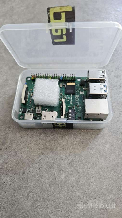 Rock Pi 4 Model B 4gb Iot kompiuteris - nuotraukos Nr. 3