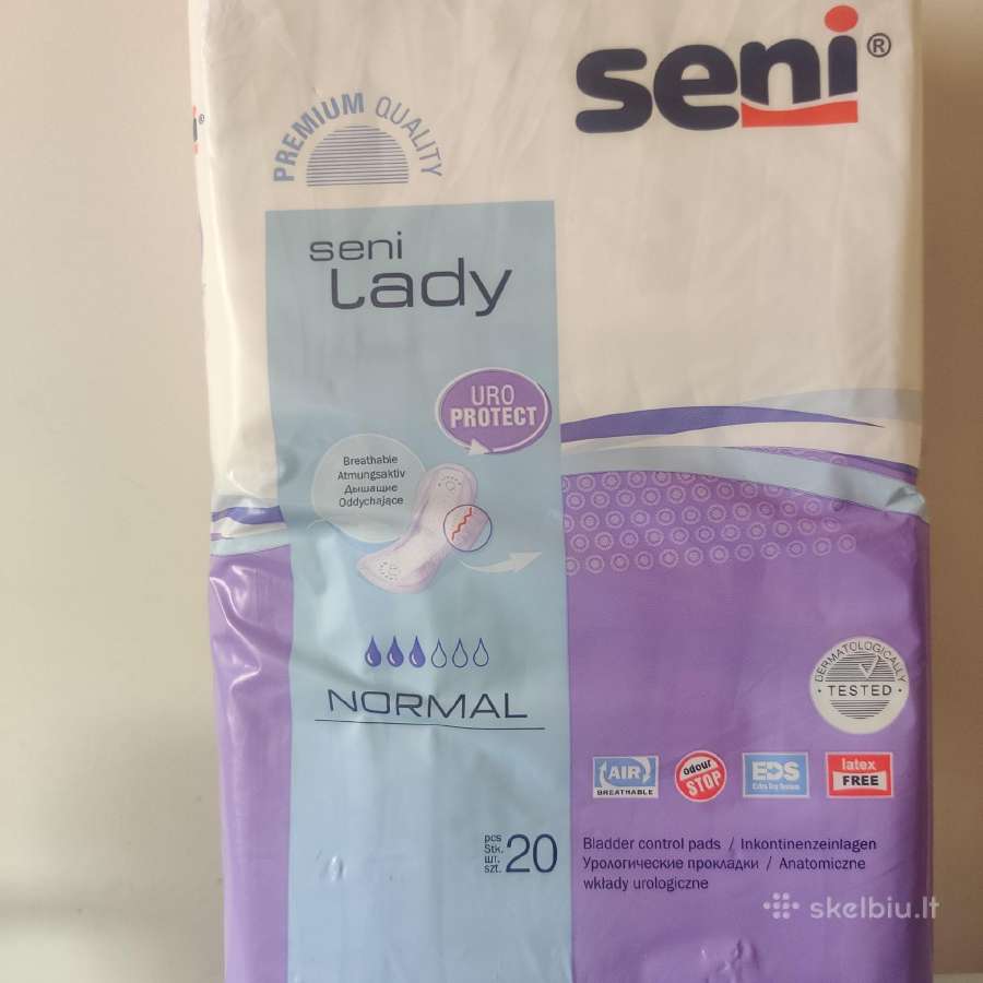 Sauskelnes suaugusiems Tena ir įklotai Seni